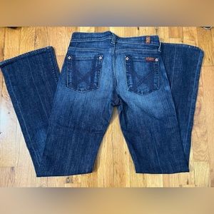 7 for all man kind jeans in a size 25